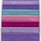 Humble Crew Forever Kids Supersized Bookshelf 6 Tier Book Organizer, White/Pink/Purple/Aqua