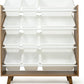 Humble Crew Morgan 12-Bin Toy Storage Mid-Century Organizer, Wood/White