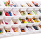 Humble Crew Cambridge Mega Kids Toy Storage Organizer with 28 Storage Bins, White