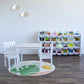 Humble Crew Cambridge Mega Kids Toy Storage Organizer with 28 Storage Bins, White