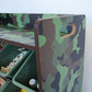 Humble Crew Hunter Toy Storage Organizer with Shelf and 9 Plastic Storage Bins, Army Green Camo