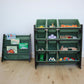 Humble Crew Hunter Toy Storage Organizer with 12 Plastic Storage Bins, Army Green Camo