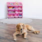 Humble Crew 12 Bin Toy Storage Organizer, White/Pink