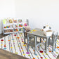Humble Crew Inspire Made For Me Kids Toy Storage Organizer with 12 Storage Bins, Grey/White