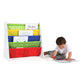 Summit White Book Rack