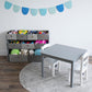 Camden Fabric Multi Bin Toy Organizer with 9 Storage Bins