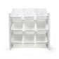 Cambridge  White Toy Storage Organizer with 9 Storage Bins