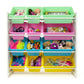 Pastel 12-Bin Toy Organizer