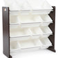Espresso 12-Bin Toy Organizer