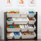 Espresso 12-Bin Toy Organizer