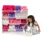 Friends White, Pink, and Purple 12-Bin Toy Organizer