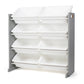 Toy Storage Organizer with 8 Super Sized Storage Bins