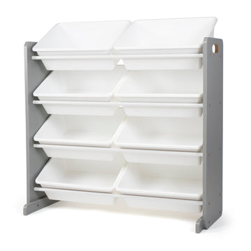 Toy Storage Organizer with 8 Super Sized Storage Bins