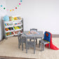 Toy Storage Organizer with 8 Super Sized Storage Bins