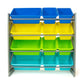 Elements Toy Storage Organizer with 12  Storage Bins